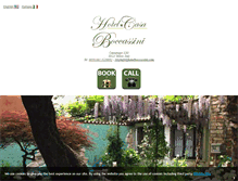 Tablet Screenshot of hotelboccassini.com